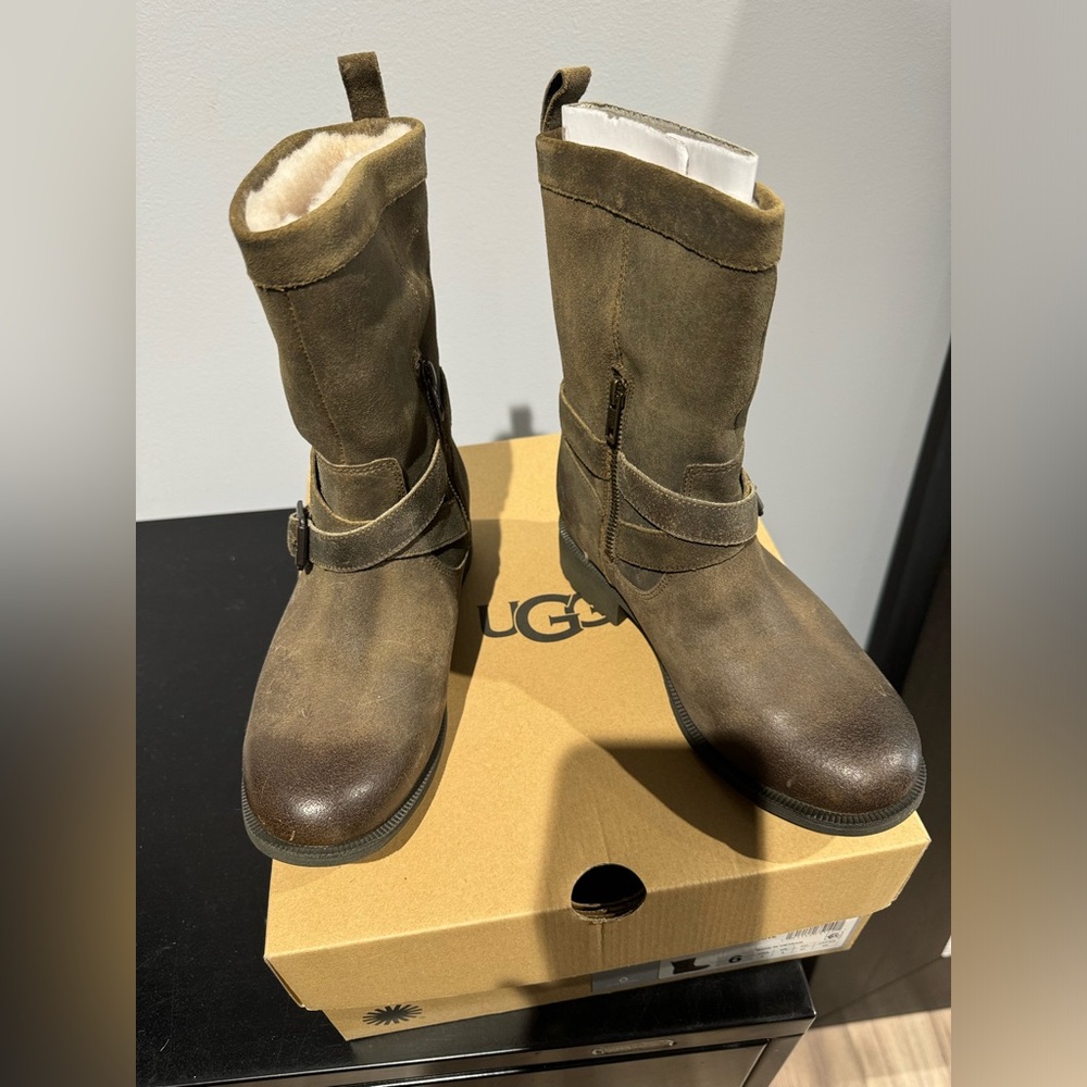 New never worn UGG Glendale boots in size 6